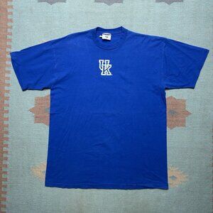 Vintage graphic t shirt university of Kentucky wildcats college adult large